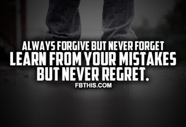 Never Regret
