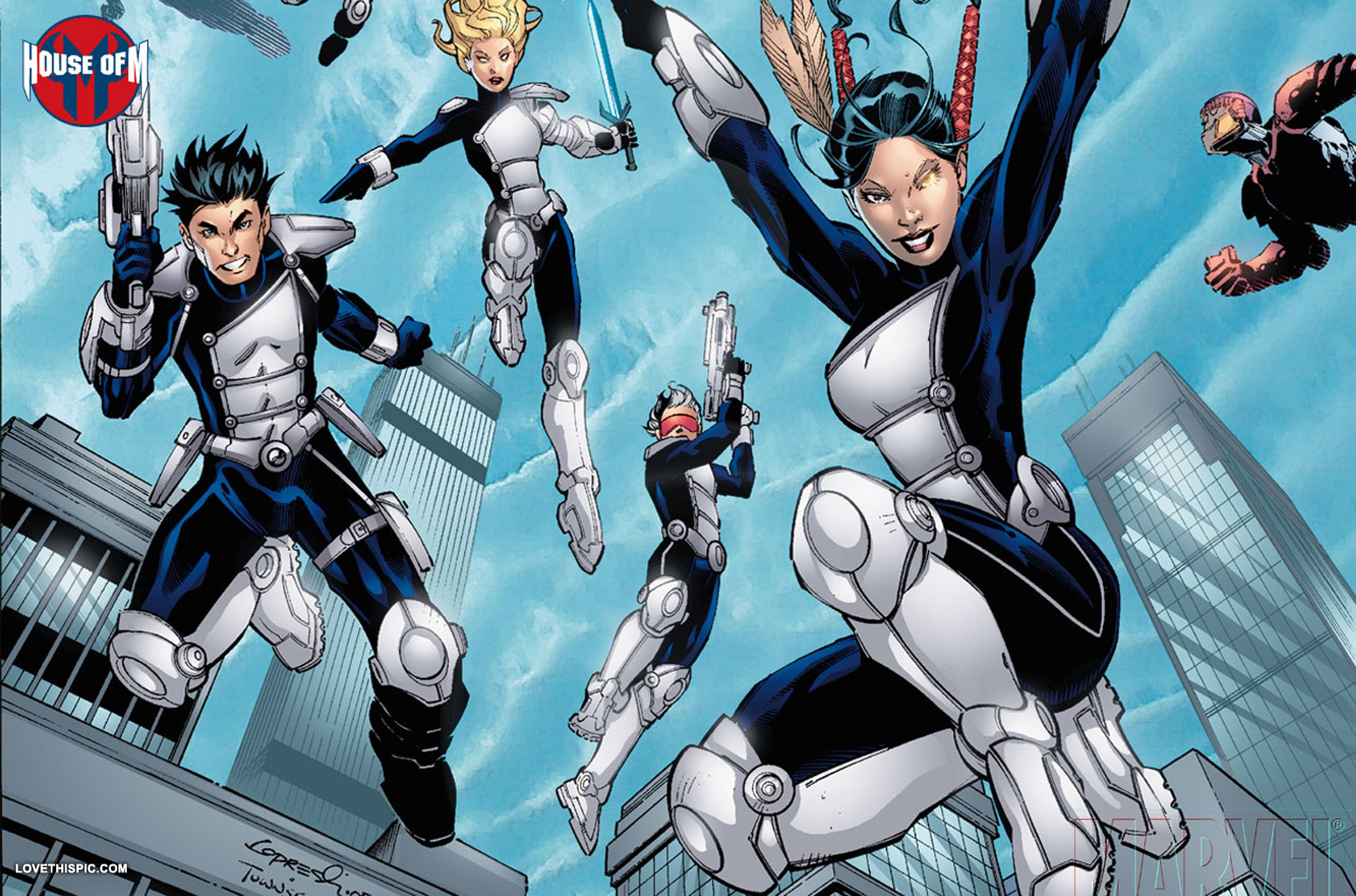 New Xmen - House Of M New Xmen - House Of M