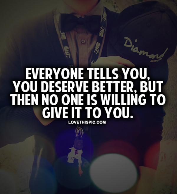 No One Is Willing To Give It To You No One Is Willing To Give It To You