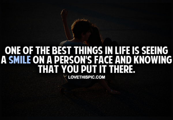 One Of The Best Things In Life