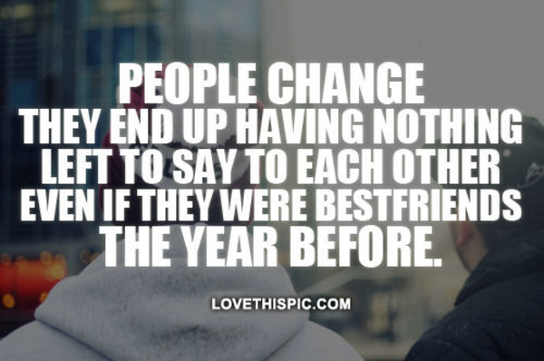 People Change People Change