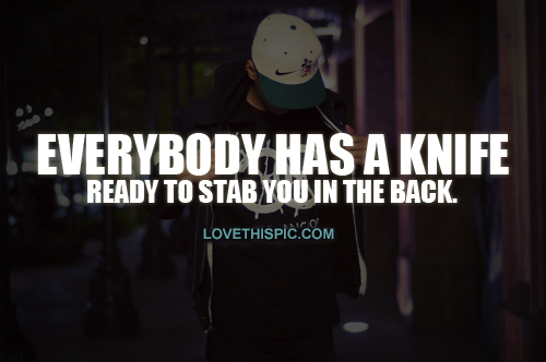 Stab In The Back Stab In The Back