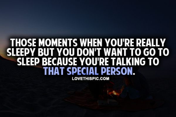 Talking To That Special Person