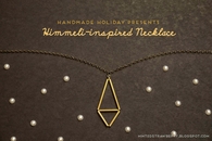 Himmeli inspired necklace