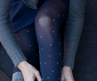 DIY Polka Dot Tights