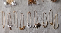 DIY Delicate Gold Bracelets