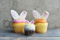 Fondant tooper bunny ears