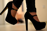 Black wedges