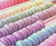 Colorful macaroons