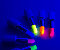 Glow in the dark lipstick