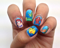 The Little Mermaid Nails