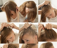 DIY Headband Updo