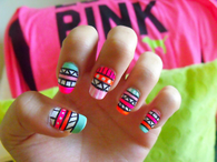Tribal nails