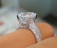 Huge Diamond ring