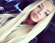 Beautiful Blonde model