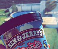 Ben and jerrys cookie dough ice cream