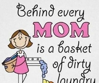 Behind every mom