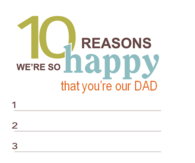 Reasons We Love Dad