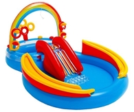 Intex 117-by-76-by-53-Inch Rainbow Ring Pool Center