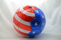 USA Flag Soccer Ball Summer High Quality Outdoor Soccer ball