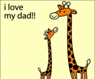 I love my dad