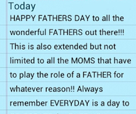Happy Fathers Day