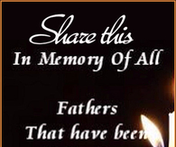 In memory of fathers in heaven
