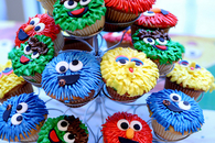 Sesame Street Cupcakes