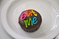 Eat me cupcake