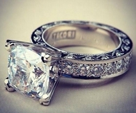 Square Diamond ring