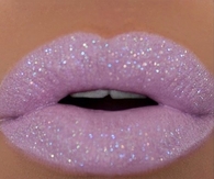 Glitter lips