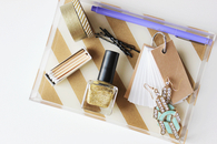 Acrylic frame tray