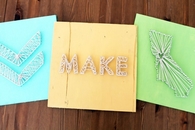 DIY Nail String Art