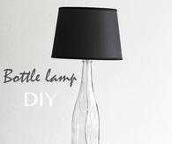 Bottle Lamp DIY