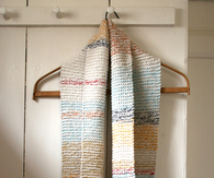 Striped Cotton Cowl