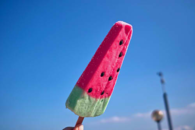 Watermelon popsicle