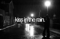 Kiss in the rain