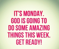 Its Monday