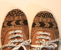 DIY Tribal Shoes