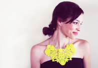 DIY Crochet Bib Necklace