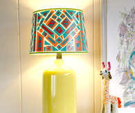 DIY lamp shade project