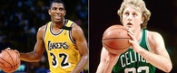 Basketball Royalty, Larry Bird and Erving Magic Johnson