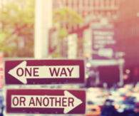 One way or another