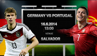 Germany vs Portugal present match ups