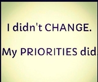 I didn't change