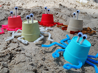 Styrofoam cup sea crabs