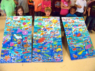 Sea creatures tissue paper