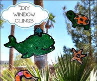 DIY WIndow Clings