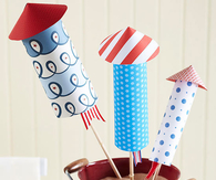 Paper fireworks