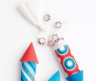 Rocket favor packaging